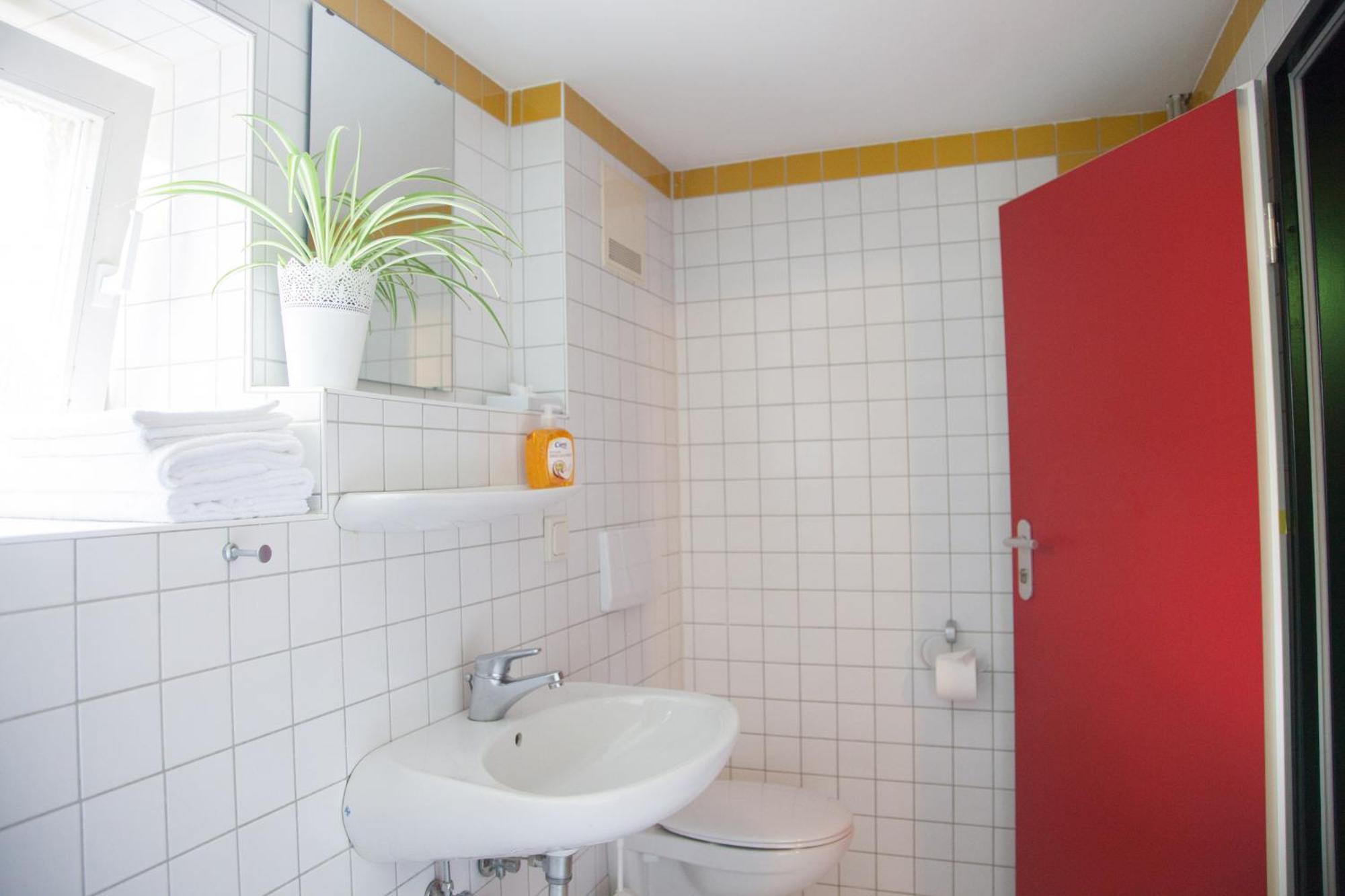 Shared Bath One Queen Room