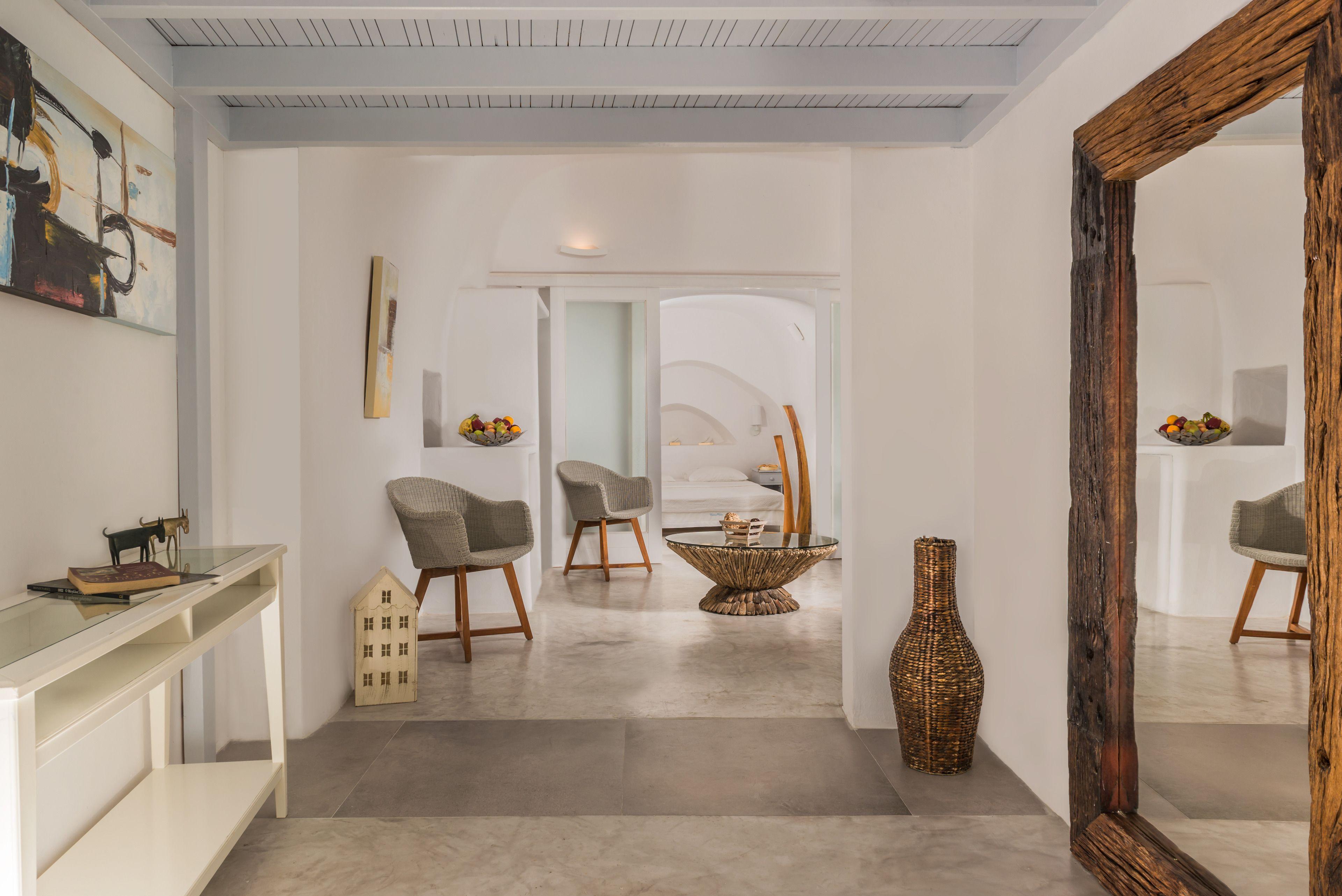Two Bedroom Cave Suite Maisonette Caldera & Sea View