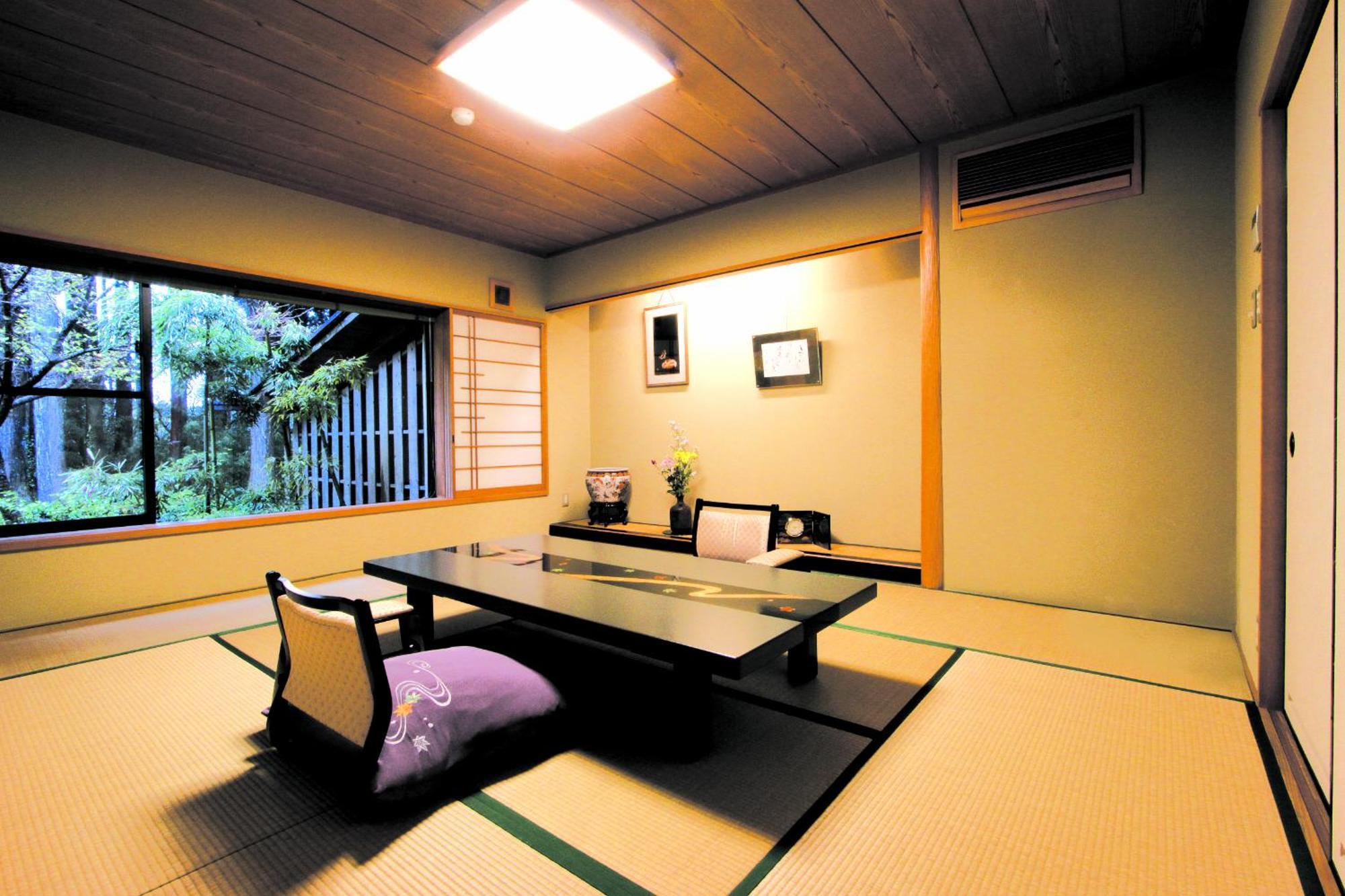 Room Selected at Check Open-Air Bath