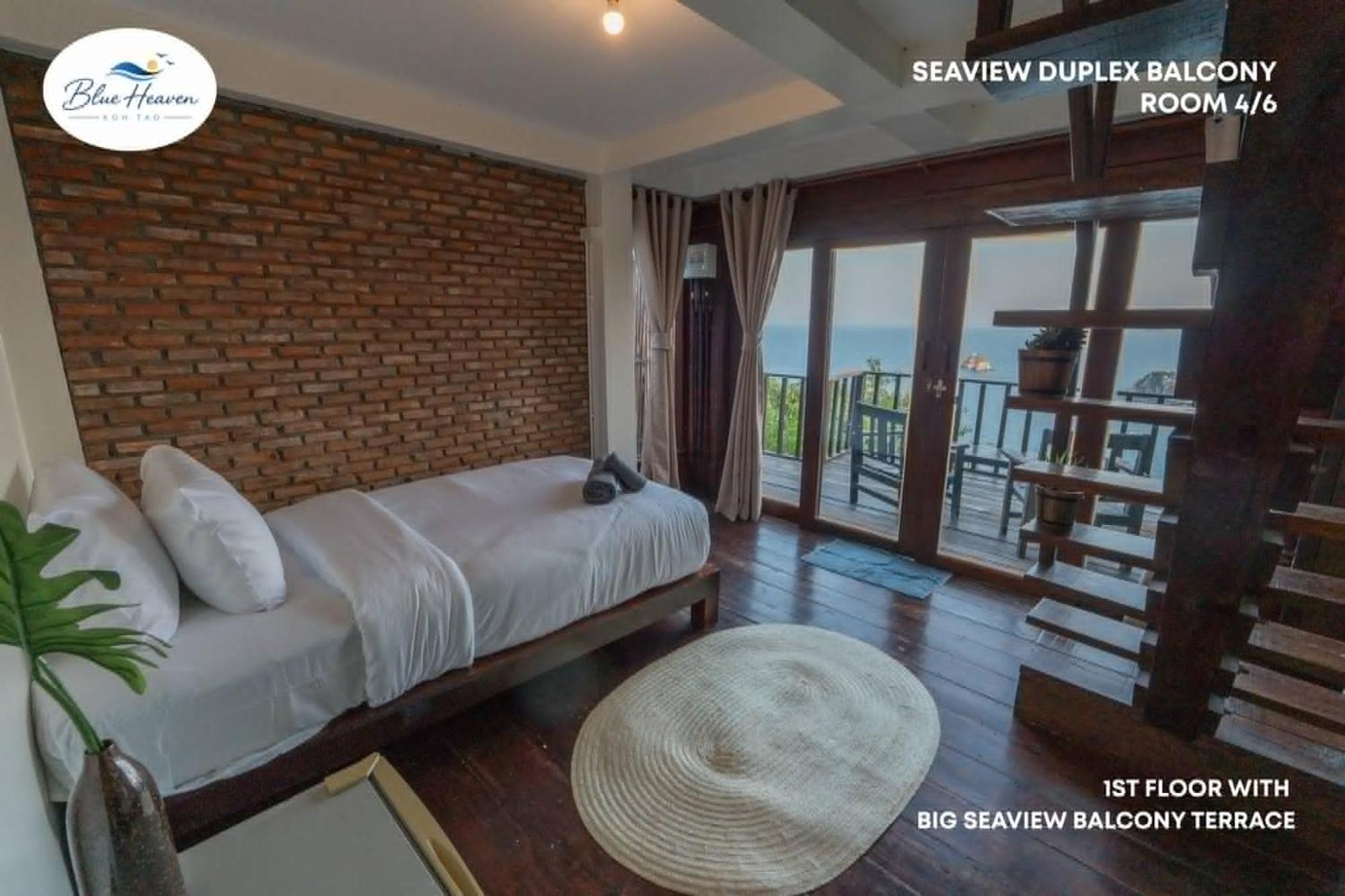 Duplex Sea View Bungalow Balcony #1