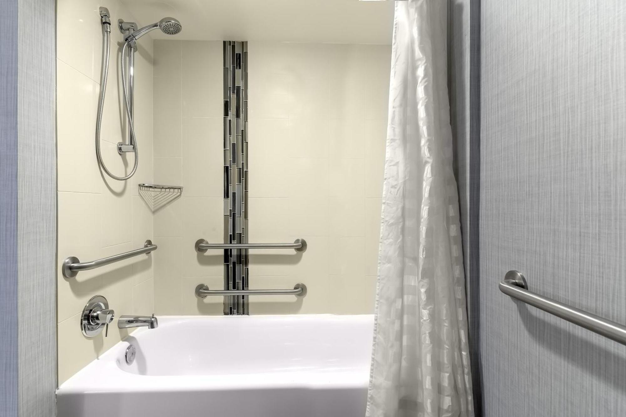 King Room Sofa Bed Accessible Tub Disability Access
