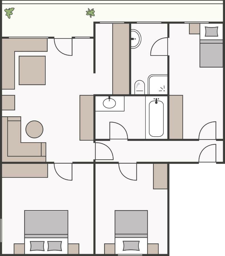 Three-Bedroom Apartment Annex