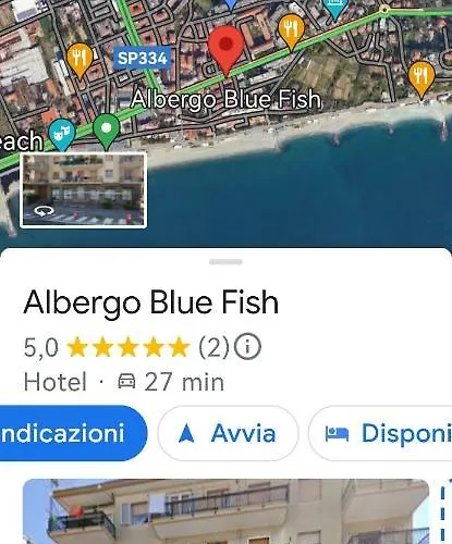 Albergo blue fish