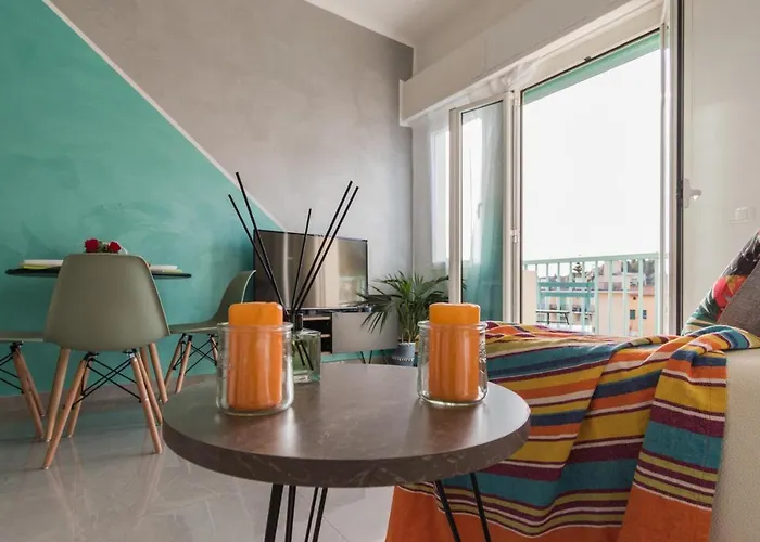 Casa Acqua Marina - 1 Min From The Sea, Wi-Fi & Air Conditioning, Sea View Balcony
