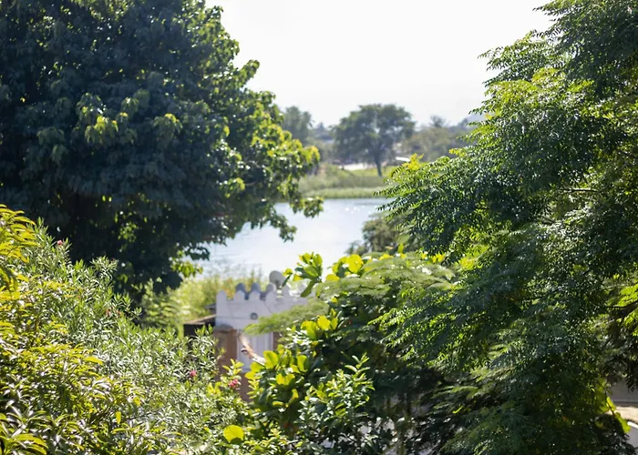 Captains Villa - Where Lake Malawi And Shire River Meet, Historical Hotel At Waterfront Next To The Lake Museum In Mangochi Town