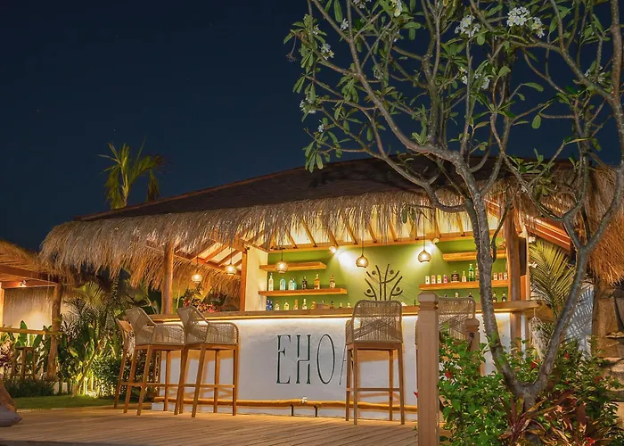 EHOA BALI Nyanyi Boutique Hotel - In front of entrance to NUANU