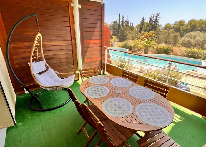 La Terrasse du Liouquet 106 - Piscine et Mer