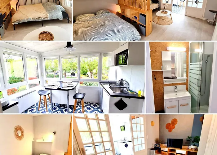 Évasion, Studio Cosy près de la Plage