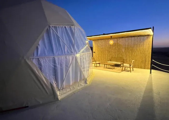 Sunset domes private camp