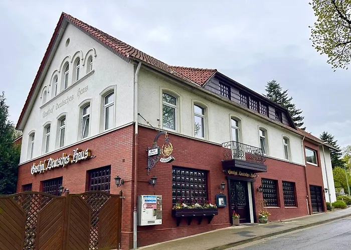 Hotel Deutsches Haus Mit Wlan Und Parkplatz, Hdz Und Kliniken In Der Naehe, Direkt An Der A2 Und A30 Gelegen