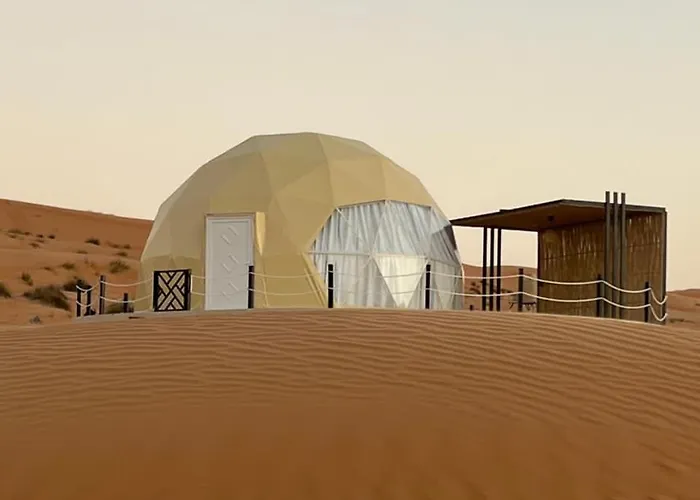 Sunset domes private camp