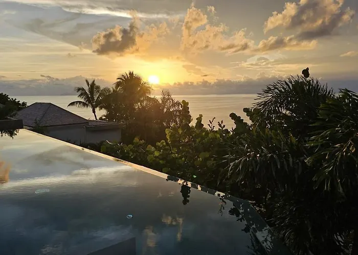 Villa Neuve A Lurin Avec Vue Mer Sunset A Proximite De Gustavia