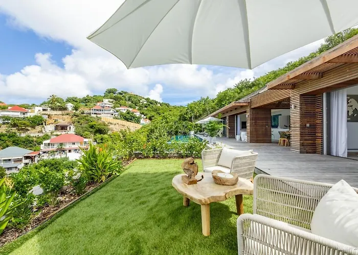 Villa Neuve A Lurin Avec Vue Mer Sunset A Proximite De Gustavia