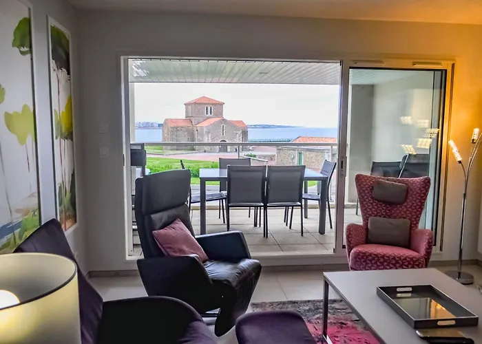 Ancora5-Appartement Vue Mer Panoramique et Balcon
