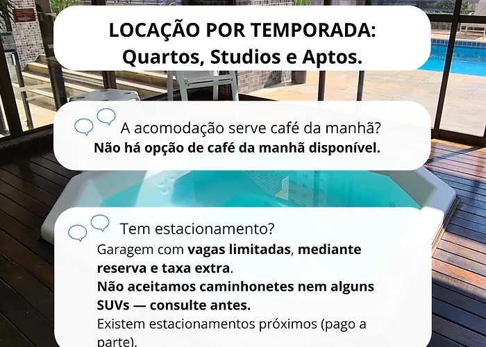 Stay - Apartamentos, Studios E Quartos - Piscina, Jacuzzi E Sauna - 400M Da Praia Central Balneario Camboriu