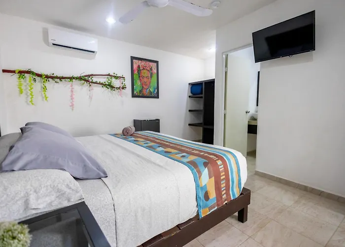 Puerto Morelos Hotel Las Palmas - Near The Beach
