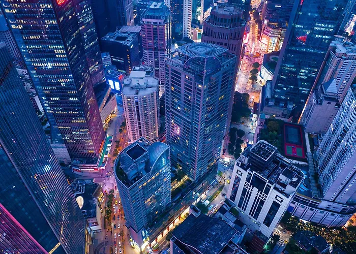 Kw Sky View Hotel -Chongqing Jiefangbei Pedestrian Street Hongyadong Branch