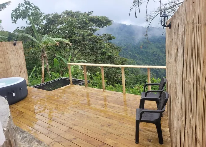 hotel y restaurante mirador aires de la sierra, minca