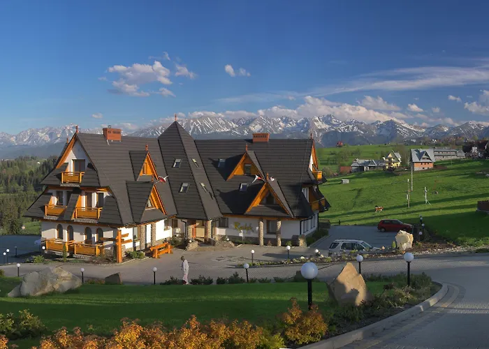 Hotel REDYK Ski&Relax - narty i widok na góry na wyciągnięcie ręki