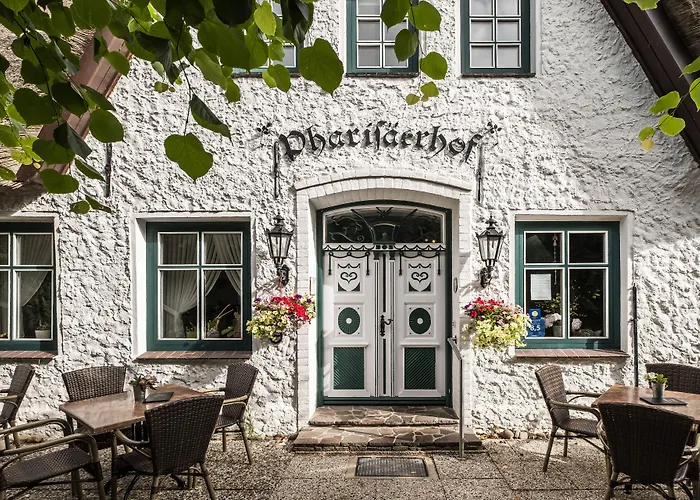 Hotel Pharisaeerhof - Das Hundehotel Auf Nordstrand Mit Restaurant Und Cafe