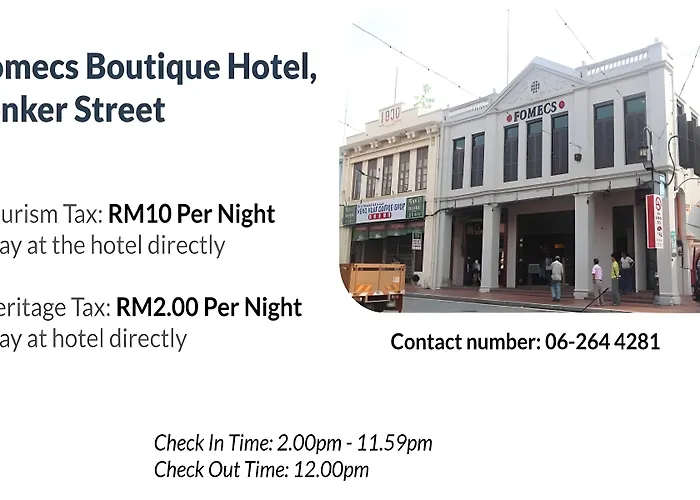 Fomecs Boutique Hotel, Jonker Street