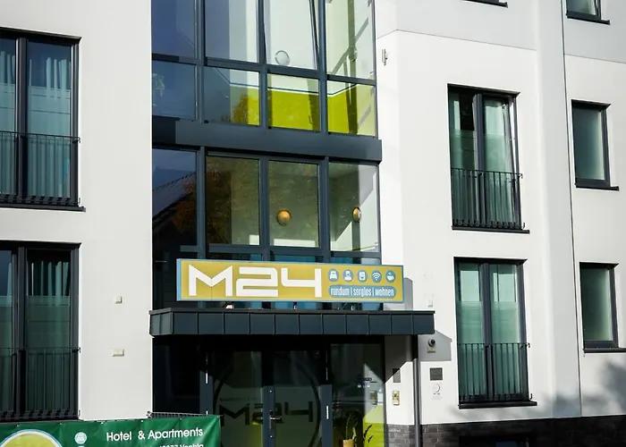 Hotel M24 - Alle Zimmer Mit Kuechenzeile & Self-Checkin