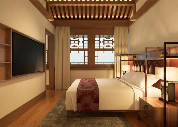 Jingshan Garden Courtyard Hotel Beijing Forbidden City Newly renovated Tianmen Wangfujing Gardenhutong BejjingCourtyard