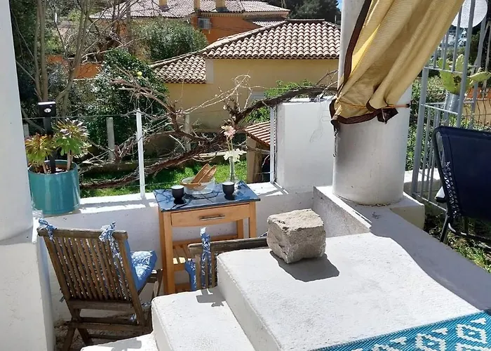Votre terrasse vue mer sous la vigne, un havre de paix