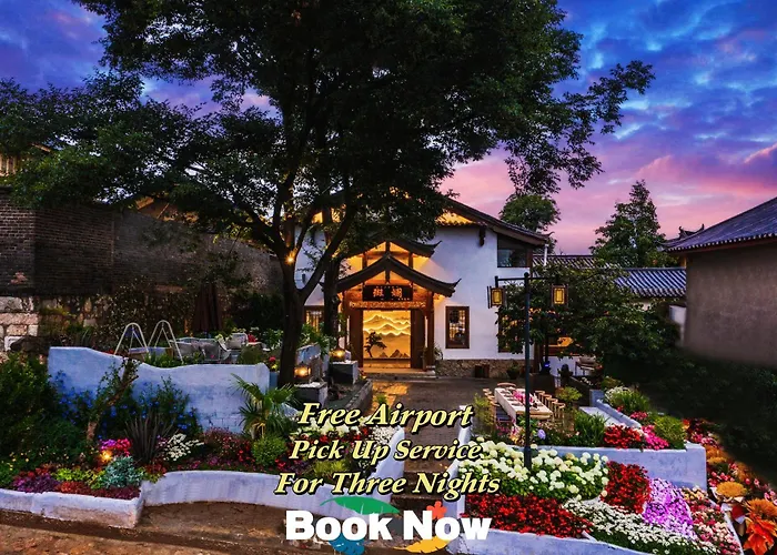 The Panorama Designer Villa & Cafe - Chinese Naxi Style Courtyard - Complimentary Airport Pick-Up For 3 Nights & Tailor-Made Tours