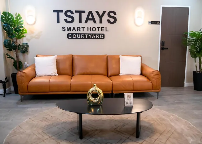 Tstays Smart Hotel Courtyard, Gated Modern Stay
