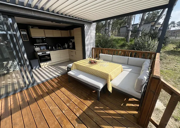 Cottage Jullouville récent l'Edune résidence vacances - plage 150 m -piscine - Wifi
