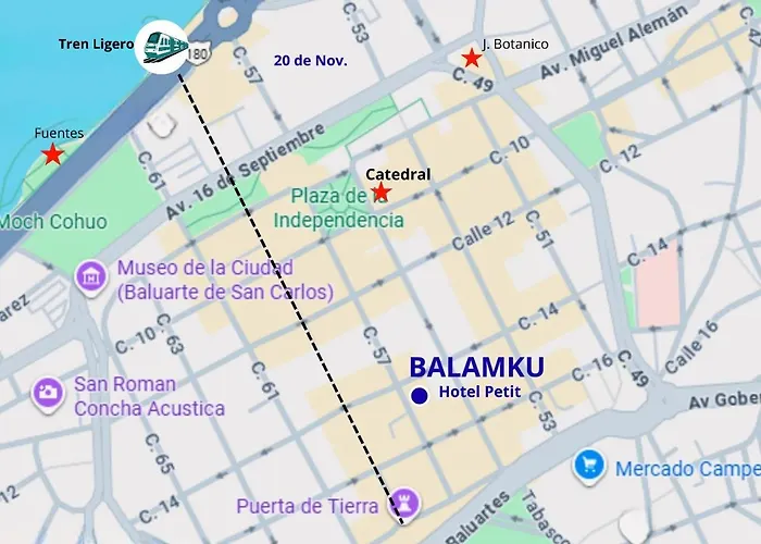 Balamku Hotel Petit