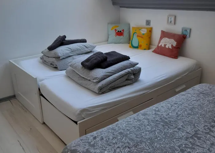 Appartement Duplex Cosy au calme à 50m de la plage