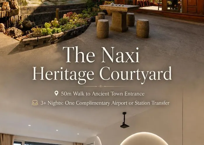 The Naxi Hereditary Courtyard - Chinese Nature'S Design Retreat - Talor Made Tours & Free Pick-Up From Airport Or Rs More Than 3 Nights