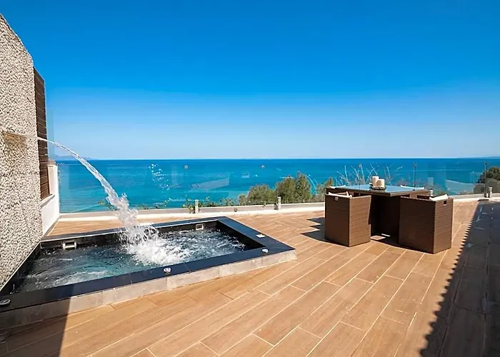 Villa In Zakynthos With Sea Views Pool