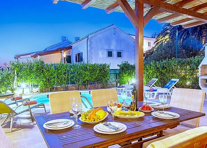 Beautiful Villa With Spacious Terrace And Private Swimming Pool, On The Croatian Island Of Hvar