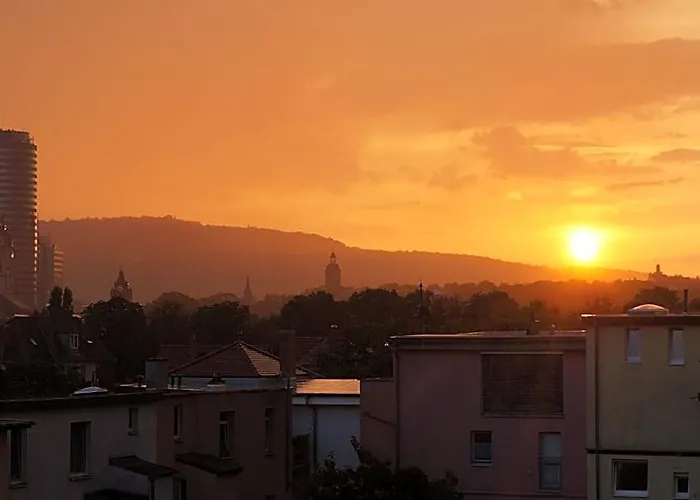 Apartment Skyline Of Jena, Free Wifi, Near Center