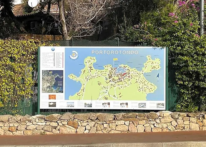Splendida Vista Mare Zona Centrale Porto Rotondo Posto Auto Privato