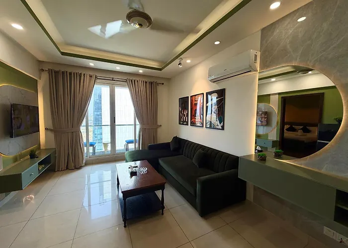 Designer One Bedroom Apartment With Balcony & Mountain Views Opposite Centaurus Mall Isb